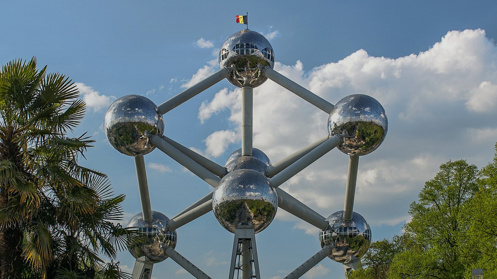 The Atomium in Brussels, Belgium